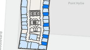 
							Planritning för Regus Hyllie Stationstorg 31, 5 privata rum, 40 m²