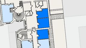 
							Planritning för KG10 Kungsgatan 8, 3 privata rum, 33 m²