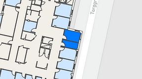 
							Planritning för Regus Jönköping, 2 privata rum, 13 m²