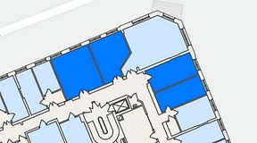 
							Planritning för Genetor Elverket, 4 privata rum, 73 m²