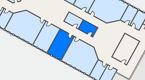 
							Planritning för Växthuset Stensjögatan, 2 privata rum, 28 m²