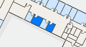 
							Planritning för Quick Office Älvsjö, 2 privata rum, 28 m²