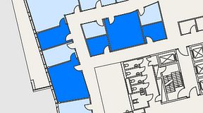 
							Planritning för Mindpark Mölndal, 5 privata rum, 79 m²