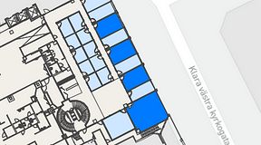 
							Planritning för Convendum Vasagatan 16, 4 privata rum, 124 m²