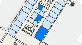
							Planritning för Convendum Sundbyberg, 3 privata rum, 62 m²