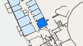 
							Planritning för Genetor K6, 1 privata rum, 13 m²
