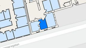 
							Planritning för Entreprenörsgatan Hasselbladshuset, 1 privata rum, 9 m²