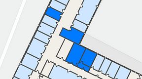 
							Planritning för Quick Office Älvsjö, 3 privata rum, 67 m²