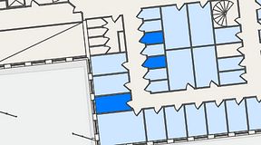 
							Planritning för QuickOffice Kista, 3 privata rum, 17 m²