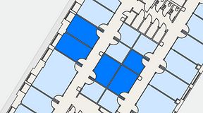 
							Planritning för Convendum Sundbyberg, 5 privata rum, 60 m²