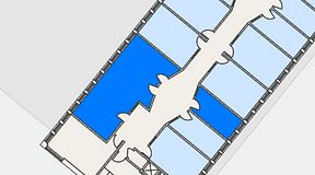 
							Planritning för Regus Almedal, 2 privata rum, 59 m²