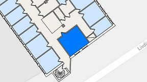 
							Planritning för THE WORKS Slakthusområdet, 1 privata rum, 20 m²