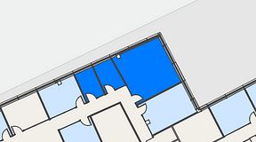 
							Planritning för Spaces Hyllie Vista, 3 privata rum, 54 m²