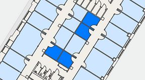 
							Planritning för Convendum Sundbyberg, 4 privata rum, 32 m²