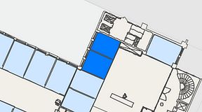 
							Planritning för Convendum Gävlegatan 16, 2 privata rum, 25 m²