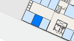 
							Planritning för Convendum Gävlegatan 16, 1 privata rum, 16 m²