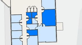 
							Planritning för Helio Frösundavik, 5 privata rum, 51 m²