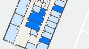 
							Planritning för Växthuset Jägershillgatan, 5 privata rum, 64 m²