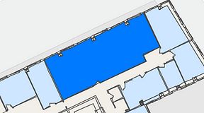 
							Planritning för United Spaces Waterfront Klarabergsviadukten, 1 privata rum, 100 m²