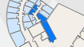 
							Planritning för Quick Office Bromma Blocks, 4 privata rum, 38 m²