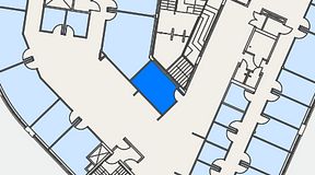 
							Planritning för Spaces Göteborg Gamlestan, 1 privata rum, 14 m²