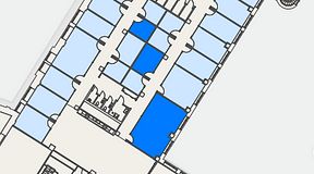 
							Planritning för Convendum Sundbyberg, 3 privata rum, 62 m²