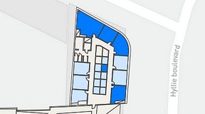 
							Planritning för Mindpark Hyllie Eden, 5 privata rum, 120 m²
