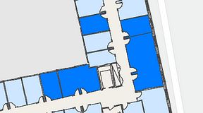 
							Planritning för Regus Gustav III:s Boulevard 34, 4 privata rum, 87 m²