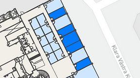 
							Planritning för Convendum Vasagatan 16, 5 privata rum, 87 m²
