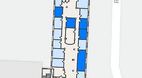 
							Planritning för Regus Triangeln Station, 5 privata rum, 68 m²