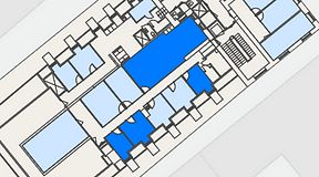 
							Planritning för Spaces Gamla Stan, 4 privata rum, 85 m²