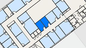 
							Planritning för Convendum Avenyn, 2 privata rum, 17 m²