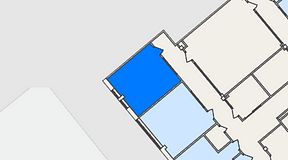 
							Planritning för Regus Hagsätra, 1 privata rum, 23 m²