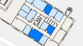 
							Planritning för Convendum Sundbyberg, 3 privata rum, 63 m²