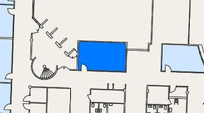 
							Planritning för EQ Coworking, 1 privata rum, 31 m²