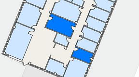 
							Planritning för Växthuset Jägershillgatan, 2 privata rum, 28 m²