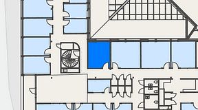 
							Planritning för Convendum Stampgatan 14, 1 privata rum, 14 m²