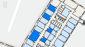 
							Planritning för Convendum Sundbyberg, 5 privata rum, 78 m²