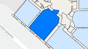 
							Planritning för OW3, 1 privata rum, 32 m²