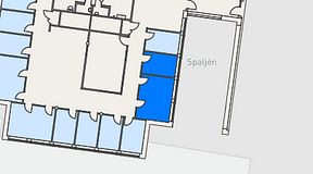 
							Planritning för Regus Skövde Science Park, 2 privata rum, 25 m²