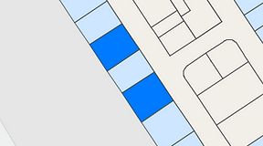 Planritning för City Office Klarabergsviadukten 70, 2 privata rum, 34 m²