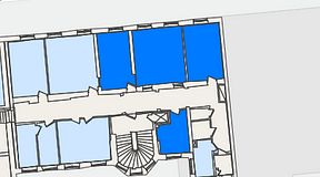 
							Planritning för KG10 Kungsgatan 8, 4 privata rum, 71 m²
