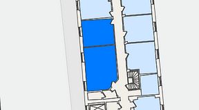 
							Planritning för KG10 Kungsgatan 8, 2 privata rum, 52 m²