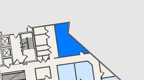 
							Planritning för Mindpark Järntorget, 1 privata rum, 28 m²