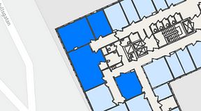 Planritning för 7A Odenplan, Norrtullsgatan 6, 4 privata rum, 106 m²