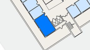 
							Planritning för THE WORKS Arenastaden, 1 privata rum, 25 m²