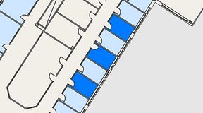 Planritning för Easy Office Skarpnäck, 3 privata rum, 24 m²