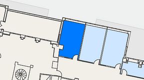 
							Planritning för A house Katarinahuset Slussen, 1 privata rum, 27 m²