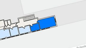 
							Planritning för Metropole Brännkyrkagatan 76, 2 privata rum, 26 m²