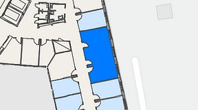 
							Planritning för Regus Gustav III:s Boulevard 34, 1 privata rum, 33 m²